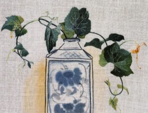 花瓶のカラスウリ